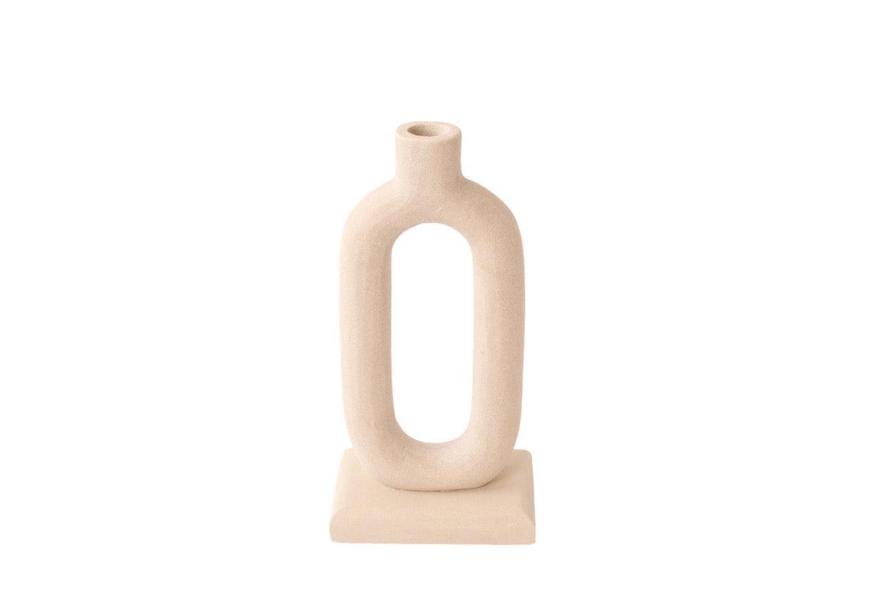 productfoto Kaarsenhouder Zandsteen 12,5x26x2,1 Naturel