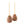 Set van twee stuks keramiek Kandelaren 12 cm hoog Beige - WinQ!