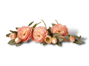 3 losse takken van kunstpioen rozen - Win