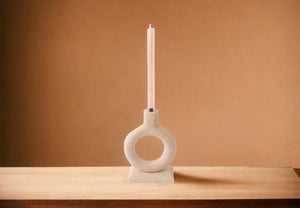 Kaarsenhouder Sandstone 12,5x21x2,1 Naturel - WinQ!