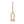 Kandelaar Sandstone 12,5x26x2,1 Naturel met Diner kaars