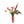 Kunstbloemen Veldboeket Paars/ Roze/ Pink inclusief Glasvaas