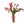 Kunstbloemen Veldboeket Paars/ Roze/ Pink inclusief Glasvaas
