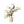 Kunstbloemen Veldboeket wit met blauw inclusief vaas met Oa magnolia, ridderspoor en papaver