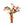 productfoto Veldboeket Zijden Bloemen Rood/ Roze/ Oranje inclusief vaas