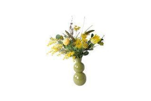 Veldboeket Zijden bloemen in de kleur Geel