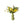 Veldboeket Kunst bloemen in de kleur Geel met andere andere tulpen en mimosa