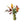 Gebonden PlukBoeket Zijden Bloemen Geel met Rood - WinQ!