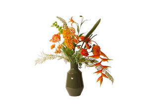 Boeket Kunstbloemen Oranje - WinQ!