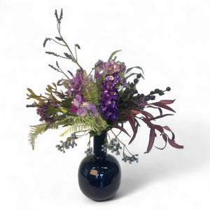 Boeket in lila met blauw - Winq