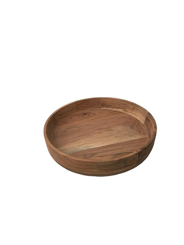 Kom van acaciahout , diameter 35cm en een rand van 6cm productfoto