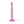 Kaarsenhouder glas 9x29,5cm Lila - WinQ!