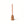 Kandelaar Hout Acacia Naturel 13cm met dinerkaars