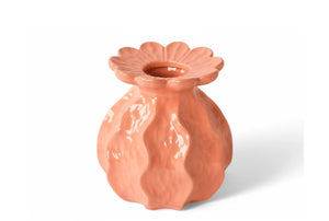 Keramieken vaas in de kleur roze - WinQ