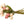 Liggend boeket kunsttulpen in mauve roze en wit -WinQ