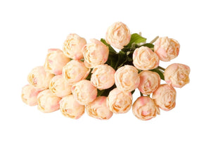 bovenzijde van Boeket met 21 kunsttulpen in de kleur roze - WinQ