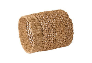 Plantenmand Abaca Naturel 24x31cm liggend 