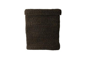 Opbergmand Abaca Vierkant 35x45cm Zwart  produktfoto