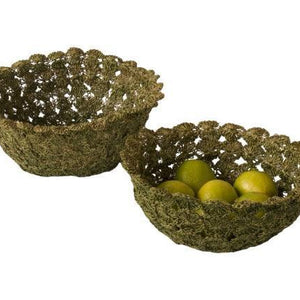 Bowl Abaca Bloem Groen 25cm - WinQ!