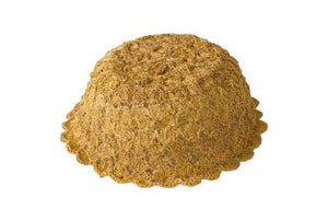 Bowl Abaca Bloem Geel 20cm onderzijde