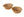 2 maten Abaca Bowl mand  in kleur naturel