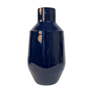 Grote metalen vaas voor bloemen of kunstbloemen - WinQ