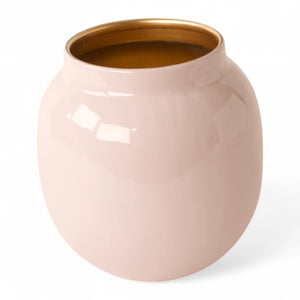 Vaas zenith hoogglans lila metaal 17,5x17cm - WinQ