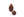 Kaars Geo big 14cm  plum en de kleinere variant in plum