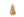 Kaars Model kerstboom 6x12cm in off White 