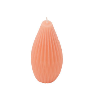 Productfoto kaars Geo 14cm soft pink