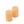 productfoto 2 stuks rabbelkaars 7x10cm soft Geel