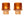 Waxinelichthouders Glas Amber – Set van 2 – Glazen Waxinehouders – Sfeervolle Kaarsenhouders