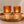 Waxinelichthouders Glas Amber – Set van 2 – Glazen Waxinehouders – Sfeervolle Kaarsenhouders
