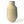 Productfoto van een hoge vaas in de maat 19x34cm in een glanzende off white kleur met opening van 8cm - WinQ