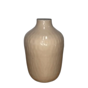 productfoto Vaas Koro in de kleur beige 22cm