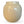 Compacte bolvormige glasvaas 17x17,5cm met ruime opening van 10cm in de kleur Off White - WinQ