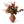 Samengesteld boeket Kate kunstbloemen in een oud roze arrangement met een vaas roze