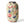 grote  vaas met tulpenprint in blauw rood groen 17x31cm - WinQ