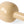 liggende metalen vaas emaille beige hoogglans 26x40cm - WinQ