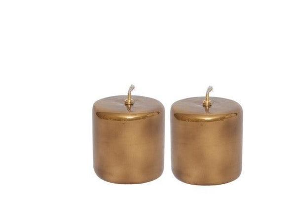 Olielamp cilinder 7x10cm cm Goud - WinQ!