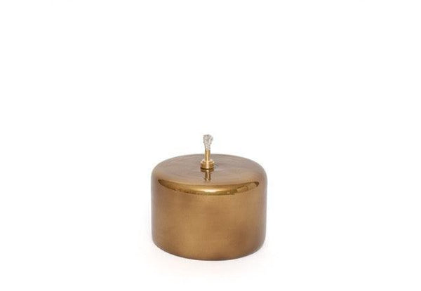Olielamp cilinder 10x10cm cm Goud - WinQ!