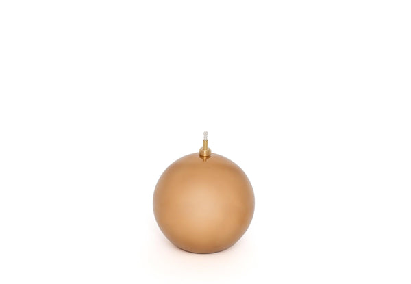 Olielamp rond 12cm Metallic Koper - WinQ!