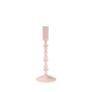 productfoto Glaskandelaar van 25cm hoog
