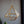 glazen piramide terrarium met goudkleurig metalen frame 10x10x14cm