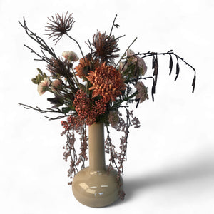 KunstBoeket Oude Roze Bruin