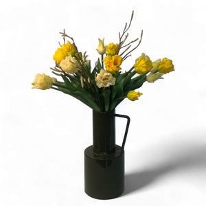 KunstBoeket Parkiet Tulp Geel