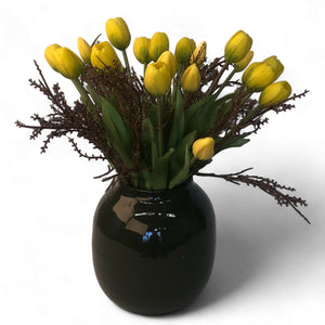 KunstBoeket Tulpen Geel