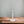 kandelaar glas in off white 10x29cm op een houten tafel