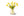 Een glasvaas met 15 gele kunsttulpen  - WinQ