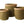 3 maten Mand Abaca Groen met naturel rand